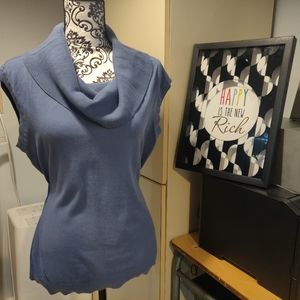 EUC MAG by Magaschoni Cowl Neck Sleeveless Knit